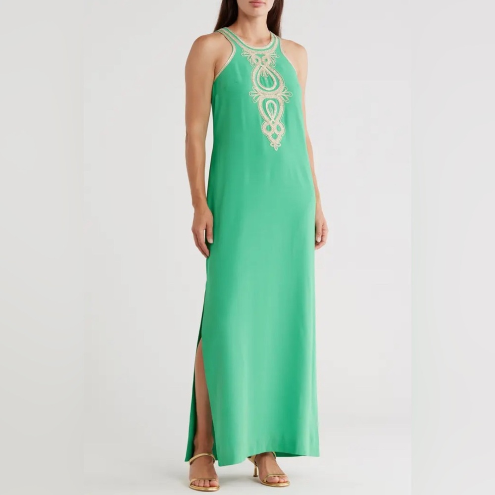 Lilly Pulitzer Green Maxi Dress